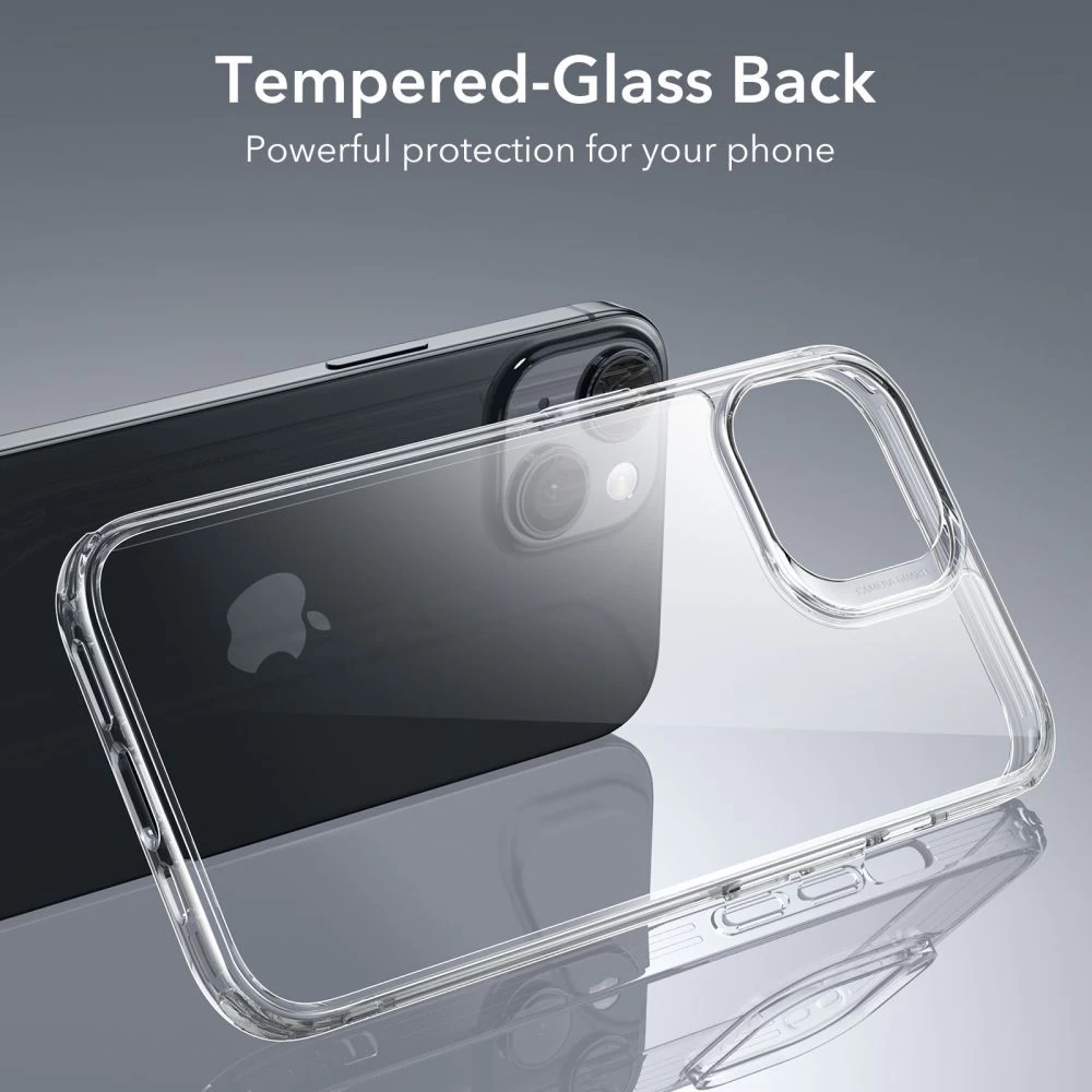 Apple iPhone 15 dėklas skaidrus ESR ICE SHIELD