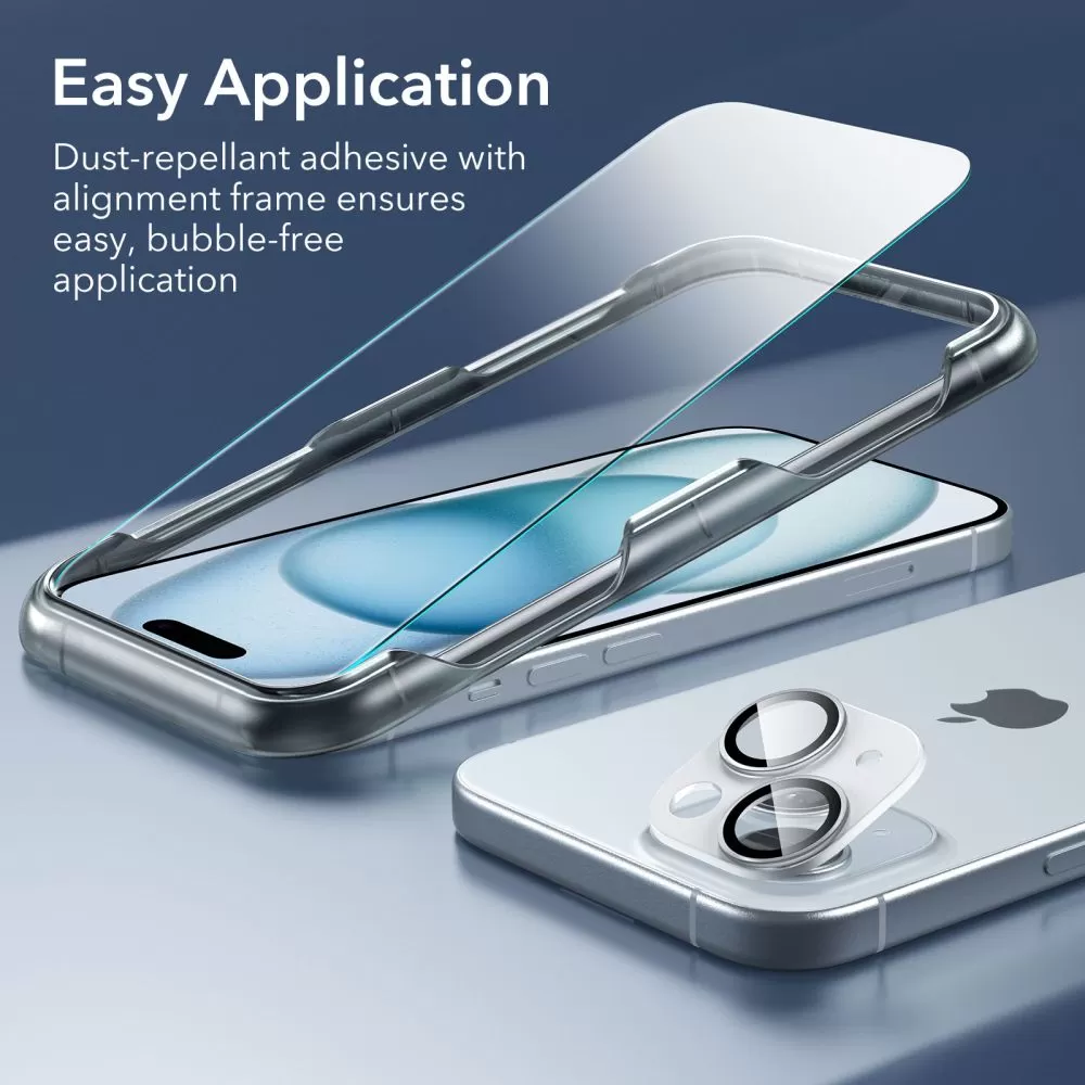Apple iPhone 15 dėklas skaidrus ESR CLASSIC PRO SET HALOLOCK MAGSAFE