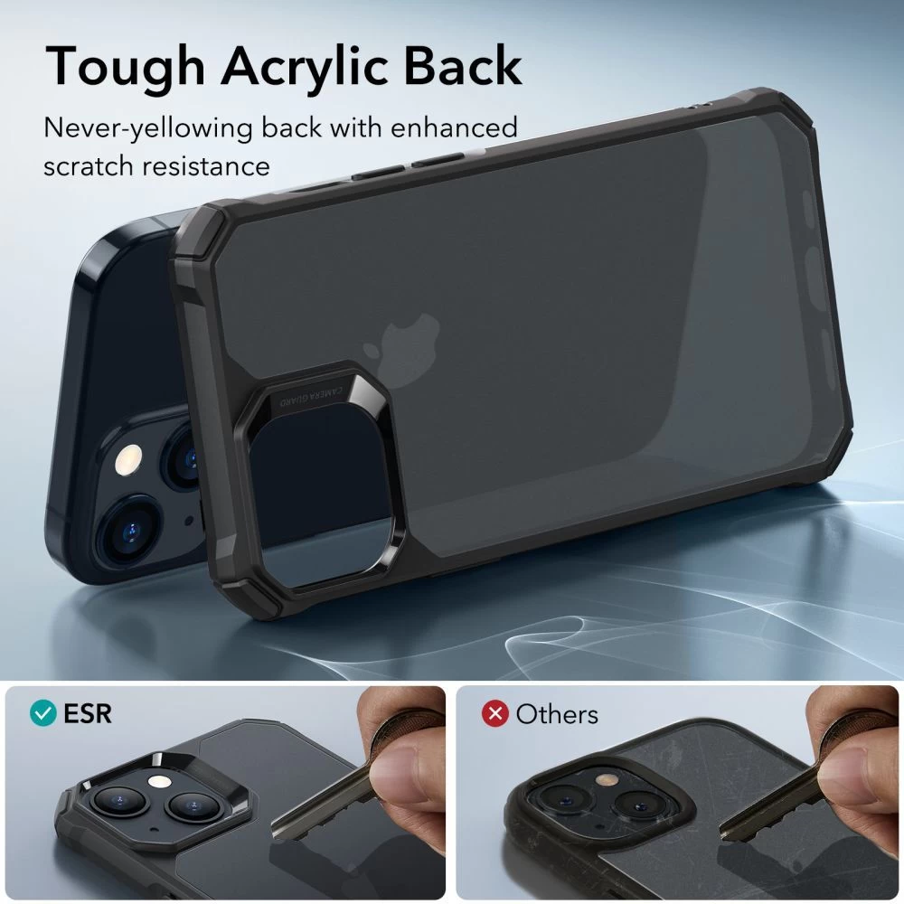 Apple iPhone 15 dėklas Juoda ESR AIR ARMOR