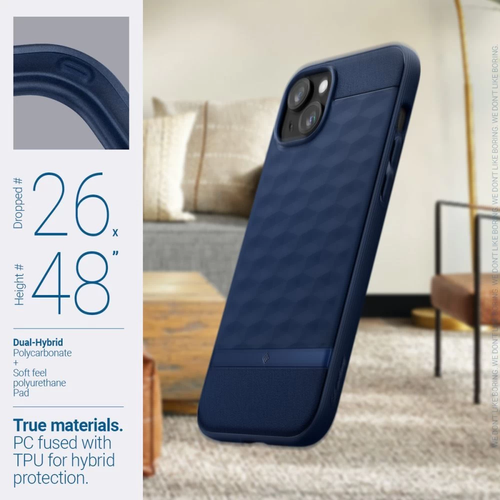 Apple iPhone 15 dėklas mėlyna CASEOLOGY PARALLAX MAG MAGSAFE