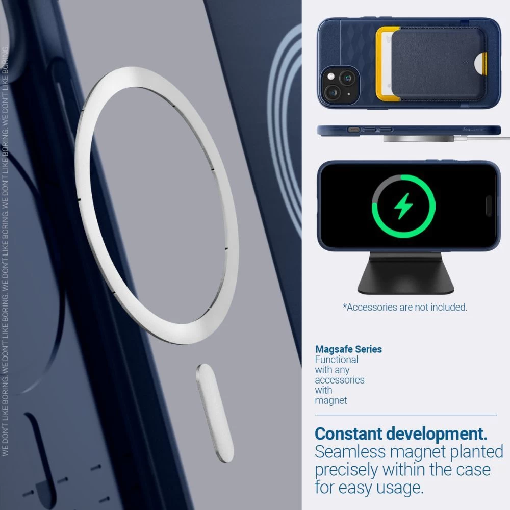 Apple iPhone 15 dėklas mėlyna CASEOLOGY PARALLAX MAG MAGSAFE