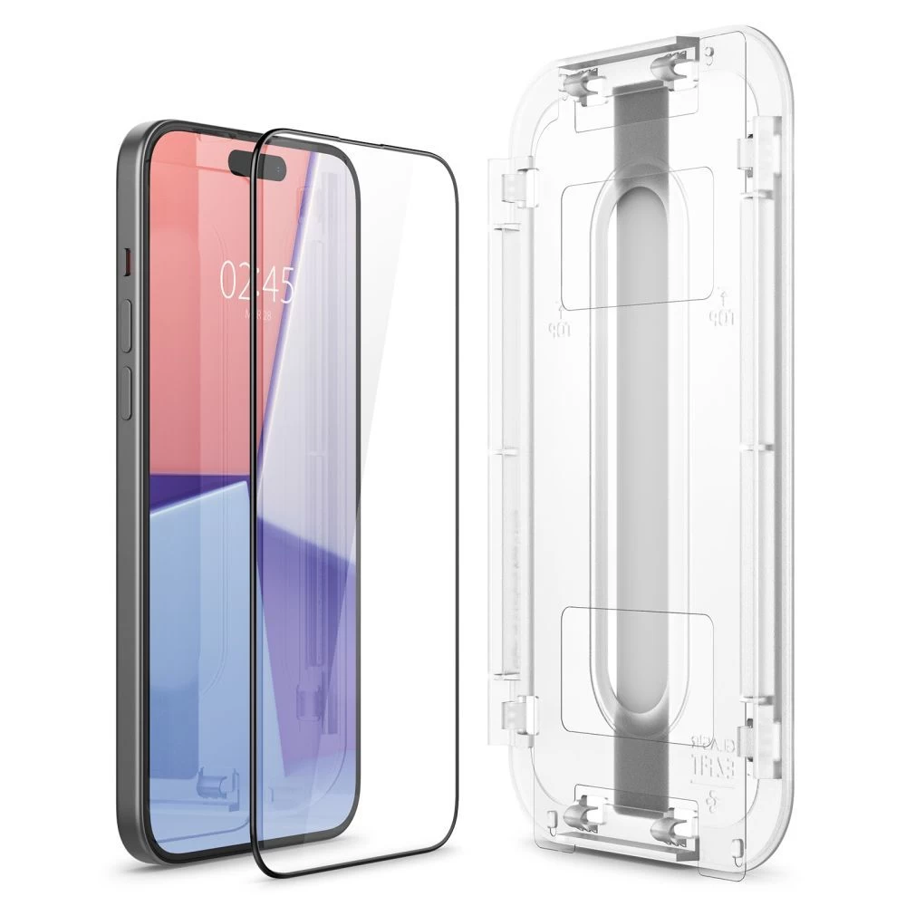 Apple iPhone 15 panssarilasi  SPIGEN GLAS.TR ”EZ FIT” FC
