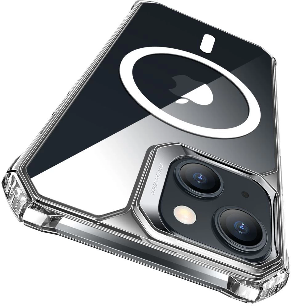 Apple iPhone 15 dėklas skaidrus ESR AIR ARMOR HALOLOCK MAGSAFE