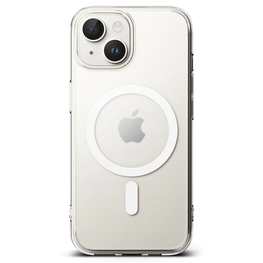 Apple iPhone 15 dėklas skaidrus RINGKE FUSION MAGNETIC MAGSAFE