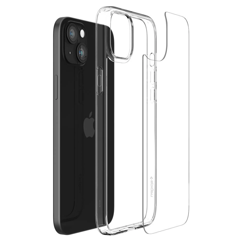Apple iPhone 15 dėklas skaidrus SPIGEN AIRSKIN HYBRID