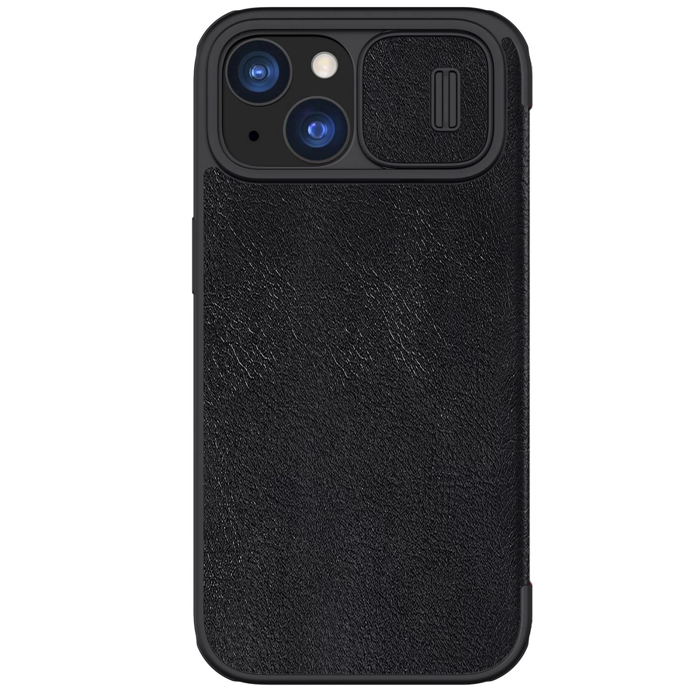 Apple iPhone 15 dėklas Juoda NILLKIN QIN PRO LEATHER