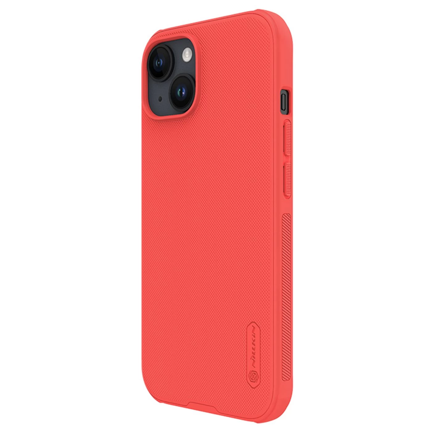 Apple iPhone 15 dėklas raudonas NILLKIN SUPER FROSTED SHIELD PRO
