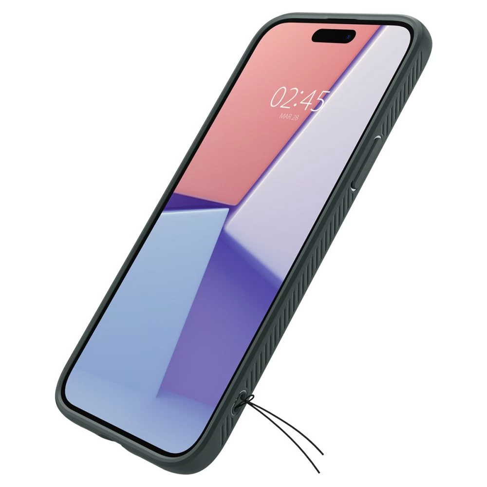 Apple iPhone 15 dėklas žalia SPIGEN LIQUID AIR