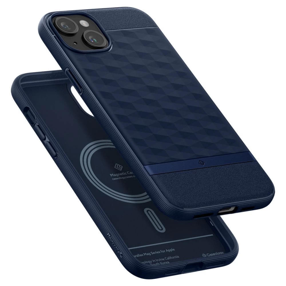 Apple iPhone 15 dėklas mėlyna CASEOLOGY PARALLAX MAG MAGSAFE
