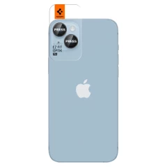 Apple iPhone 15 panssarilasi  SPIGEN OPTIK.TR EZ FIT CAMERA PROTECTOR (2-pack)