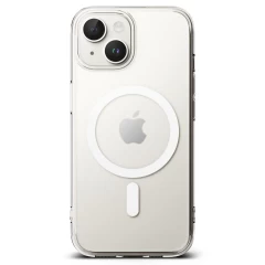 Apple iPhone 15 dėklas skaidrus RINGKE FUSION MAGNETIC MAGSAFE