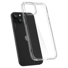 Apple iPhone 15 dėklas skaidrus SPIGEN ULTRA HYBRID