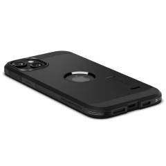 Apple iPhone 15 suojakuori musta SPIGEN TOUGH ARMOR MAG MAGSAFE
