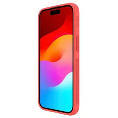 Apple iPhone 15 dėklas raudonas NILLKIN SUPER FROSTED SHIELD PRO