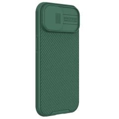Apple iPhone 15 dėklas žalia NILLKIN CAMSHIELD PRO
