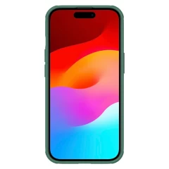 Apple iPhone 15 suojakuori vihreä NILLKIN SUPER FROSTED SHIELD PRO MAGNETIC