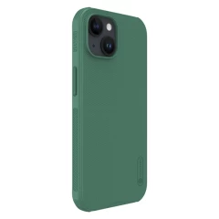Apple iPhone 15 suojakuori vihreä NILLKIN SUPER FROSTED SHIELD PRO MAGNETIC
