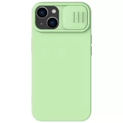 iPhone iPhone 15 чехол NILLKIN CAMSHIELD SILKY MAGNETIC SILICON Apple iPhone 15