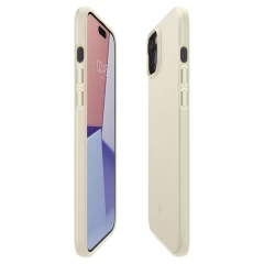 Apple iPhone 15 dėklas baltas SPIGEN THIN FIT