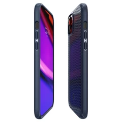 Apple iPhone 15 dėklas mėlyna SPIGEN MAG ARMOR MAGSAFE