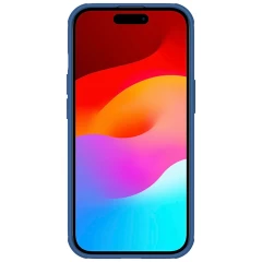 Apple iPhone 15 dėklas mėlyna NILLKIN SUPER FROSTED SHIELD PRO