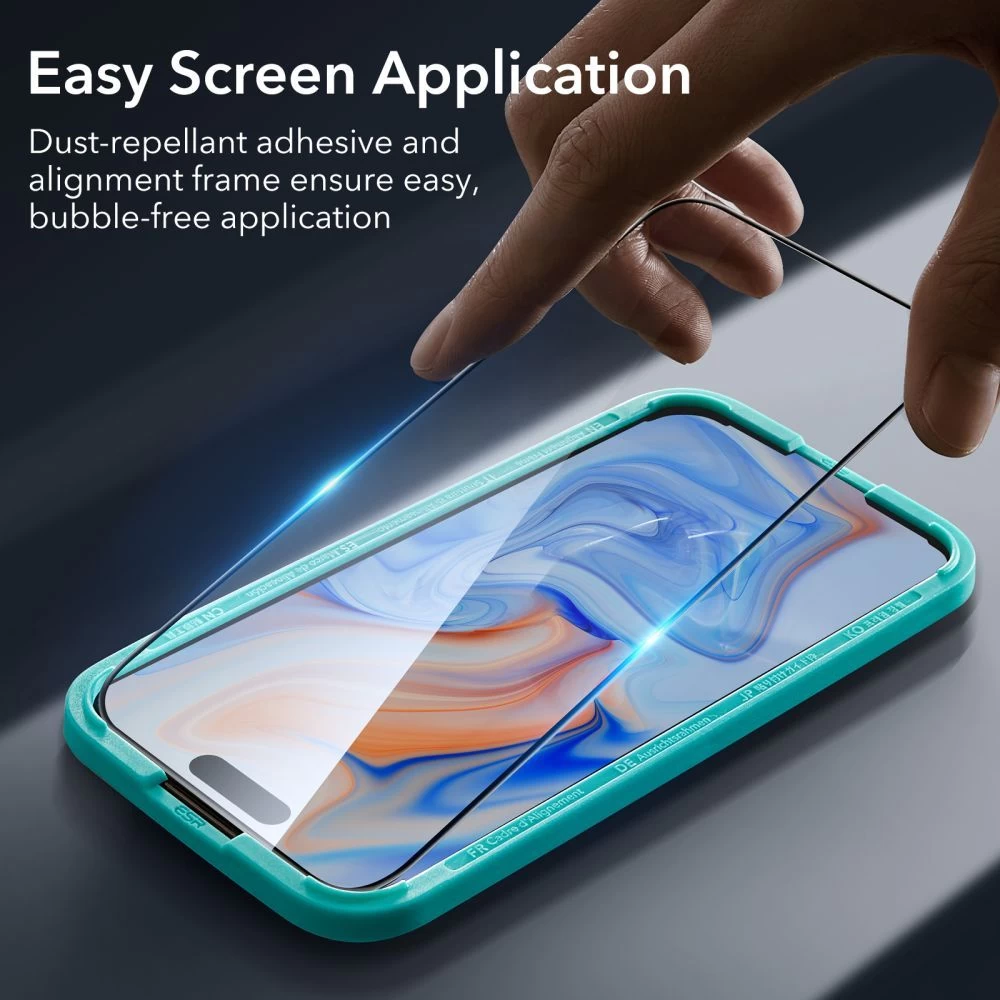 Apple iPhone 15 Plus apsauginis stiklas  ESR TEMPERED GLASS 2-PACK
