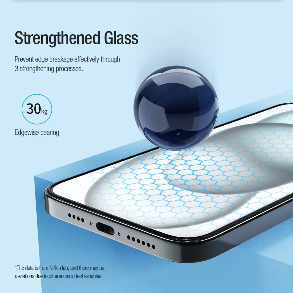 Apple iPhone 15 Plus apsauginis stiklas Juoda NILLKIN EZ SET (10PCS)