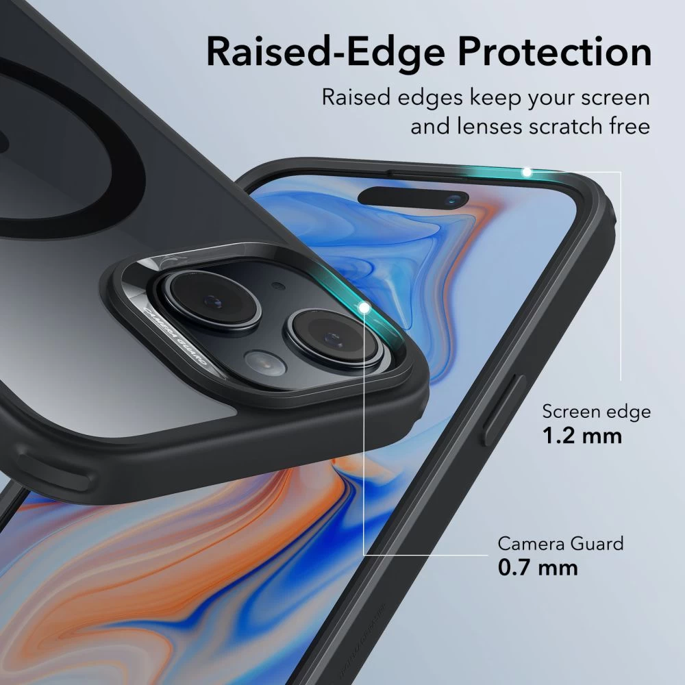 Apple iPhone 15 Plus vāciņš  ESR CLASSIC HYBRID HALOLOCK MAGSAFE