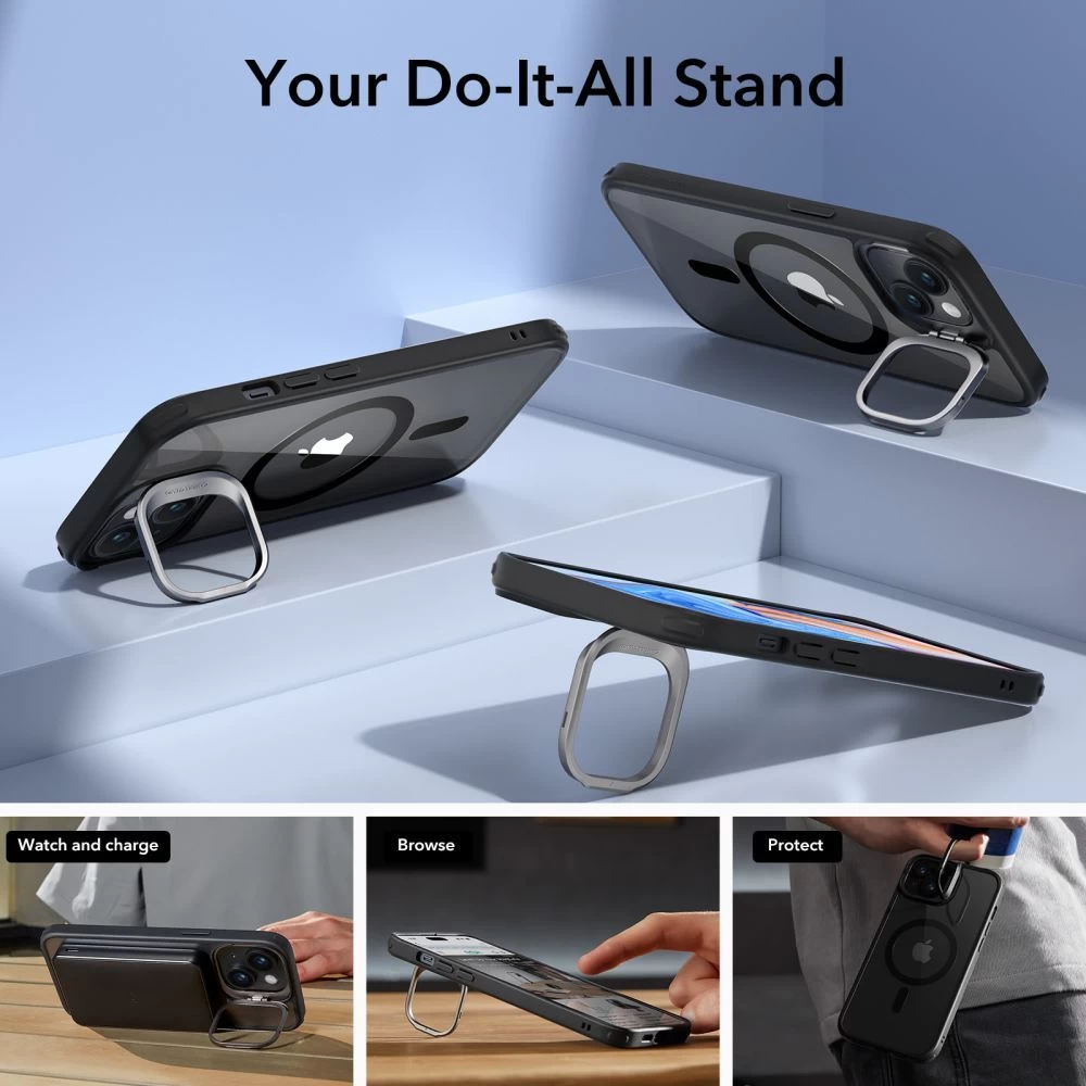 Apple iPhone 15 Plus vāciņš  ESR CLASSIC KICKSTAND HALOLOCK MAGSAFE