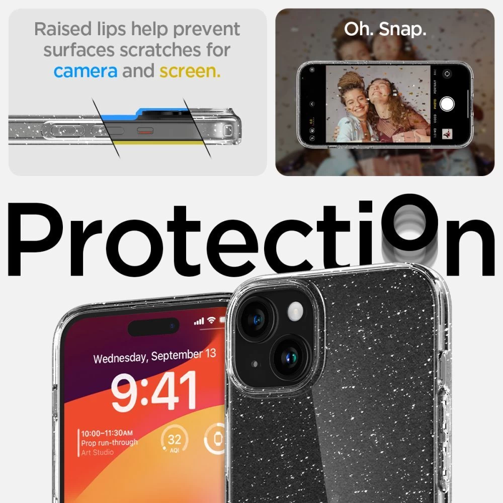 Apple iPhone 15 Plus vāciņš  SPIGEN LIQUID CRYSTAL