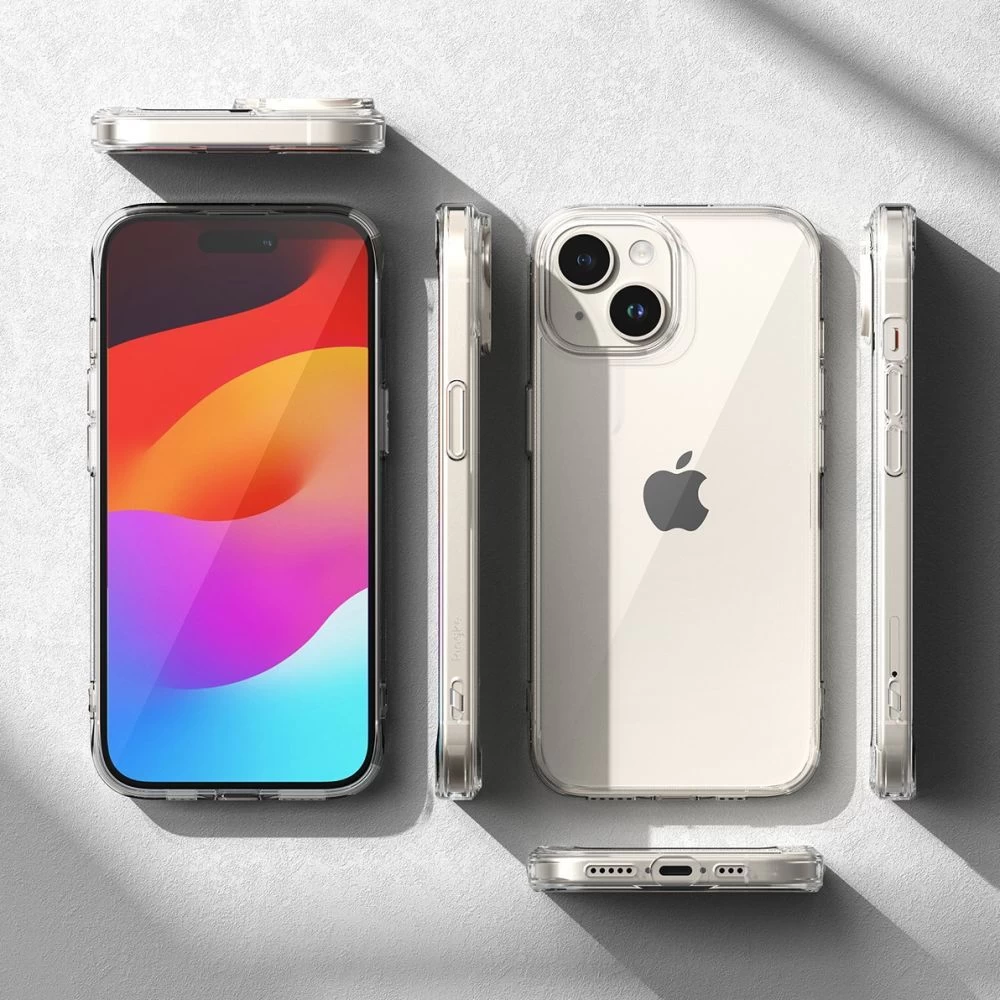 Apple iPhone 15 Plus vāciņš caurspīdīgs RINGKE FUSION