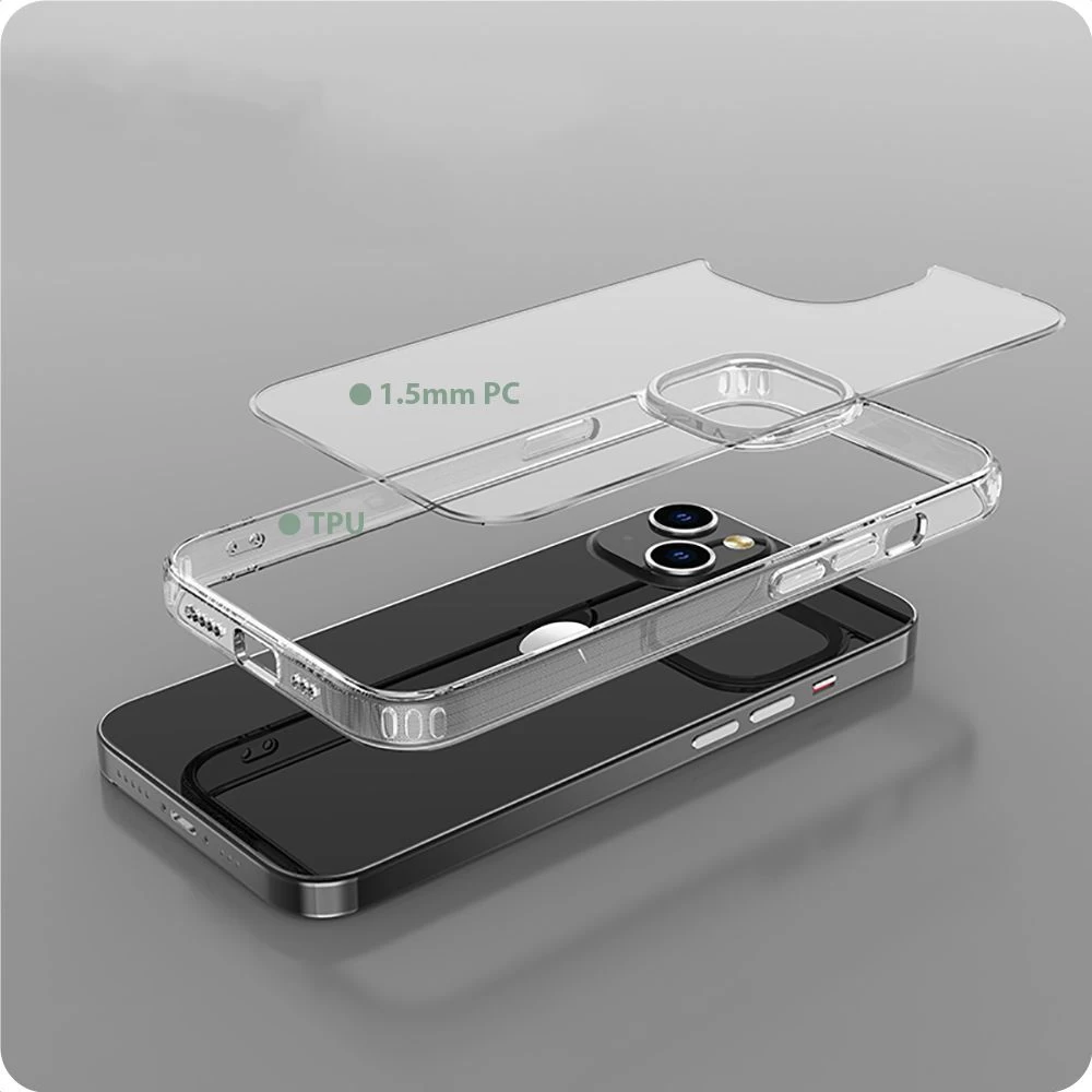 Apple iPhone 15 Plus vāciņš caurspīdīgs TECH-PROTECT FLEXAIR HYBRID