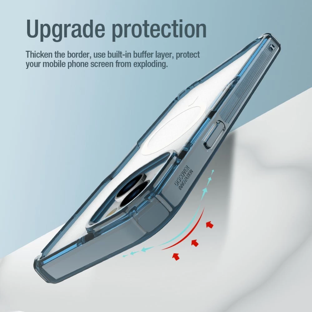 Apple iPhone 15 Plus vāciņš caurspīdīgs NILLKIN TPU PRO MAGNETIC