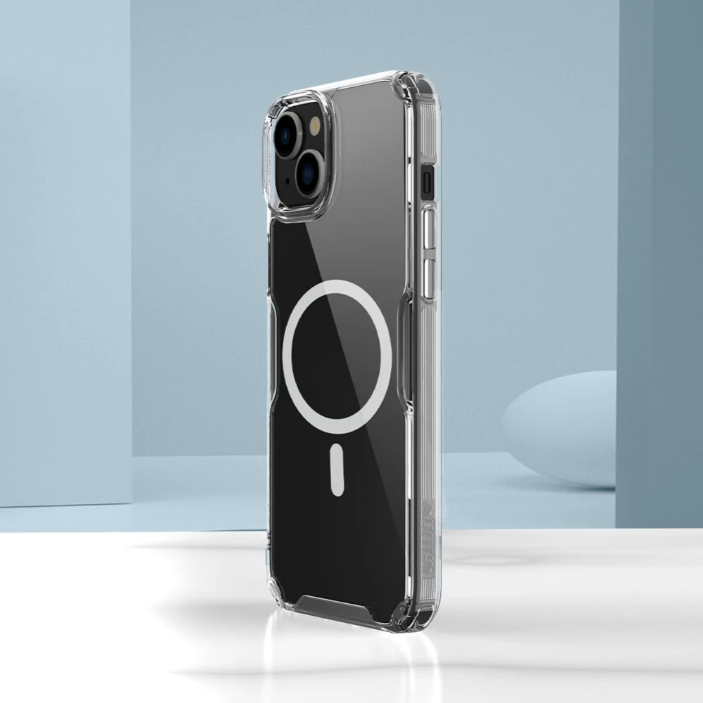 Apple iPhone 15 Plus vāciņš caurspīdīgs NILLKIN TPU PRO MAGNETIC