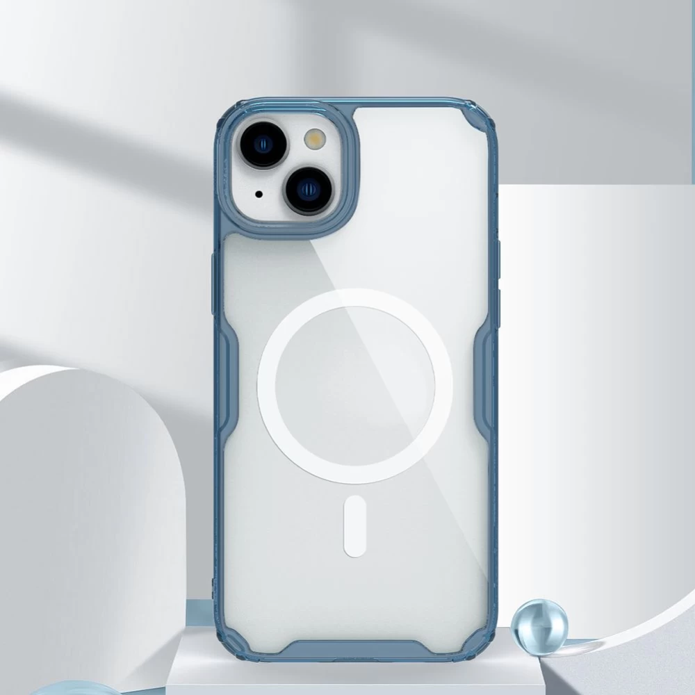 Apple iPhone 15 Plus vāciņš caurspīdīgs NILLKIN TPU PRO MAGNETIC