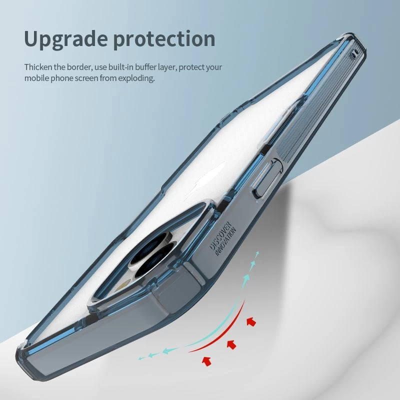 Apple iPhone 15 Plus vāciņš caurspīdīgs NILLKIN TPU PRO