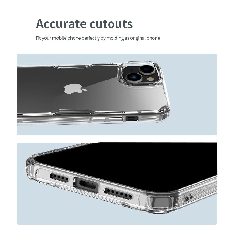Apple iPhone 15 Plus vāciņš caurspīdīgs NILLKIN TPU PRO