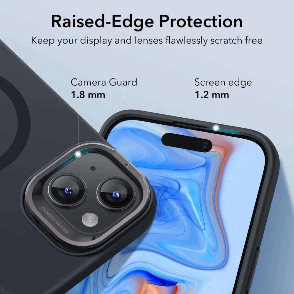 Apple iPhone 15 Plus vāciņš melns ESR CLOUD KICKSTAND HALOLOCK MAGSAFE