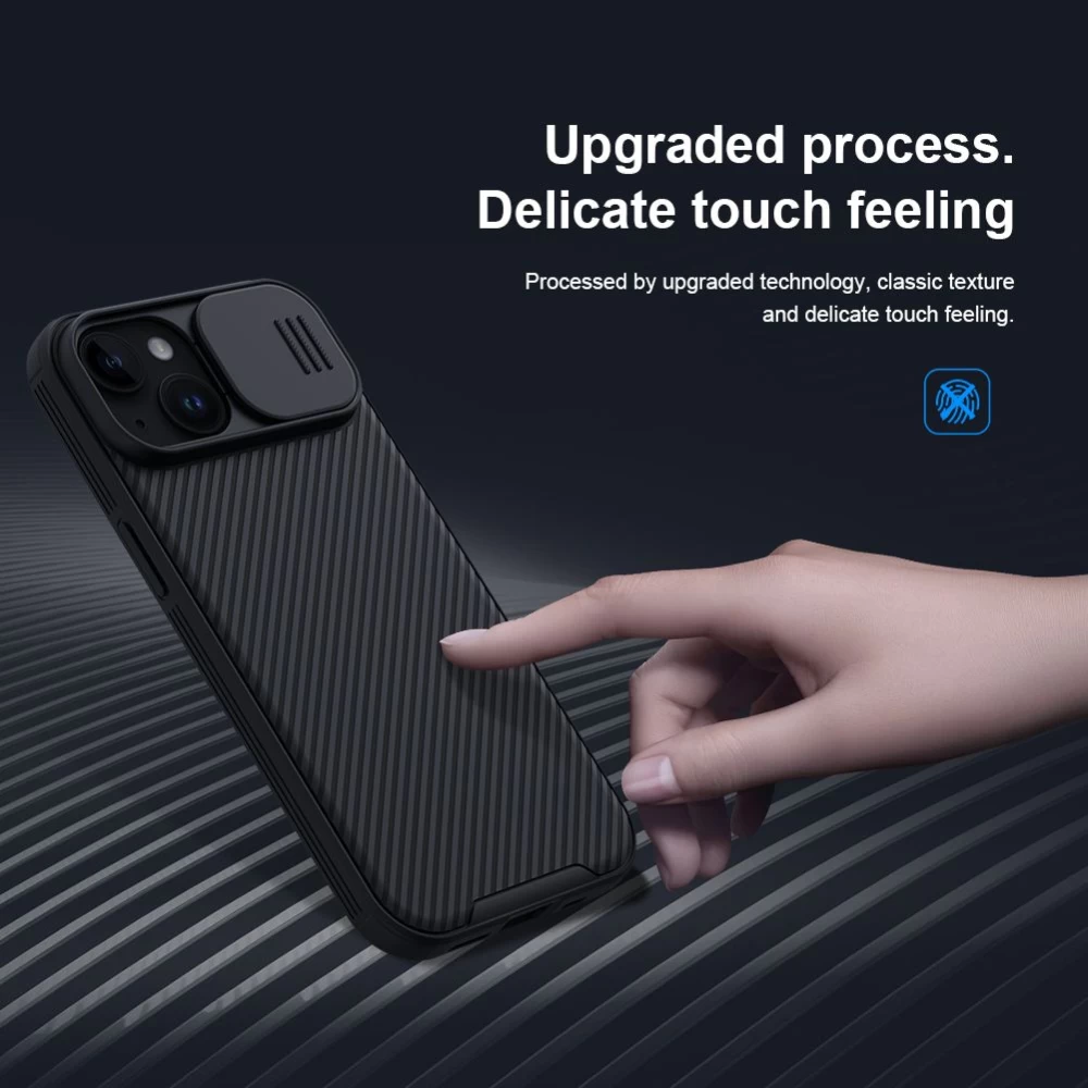 Apple iPhone 15 Plus vāciņš melns NILLKIN CAMSHIELD PRO