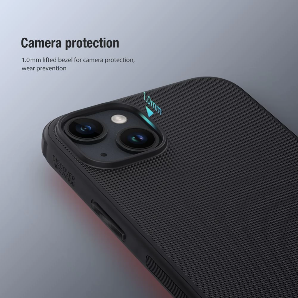 Apple iPhone 15 Plus vāciņš zils NILLKIN SUPER FROSTED SHIELD PRO