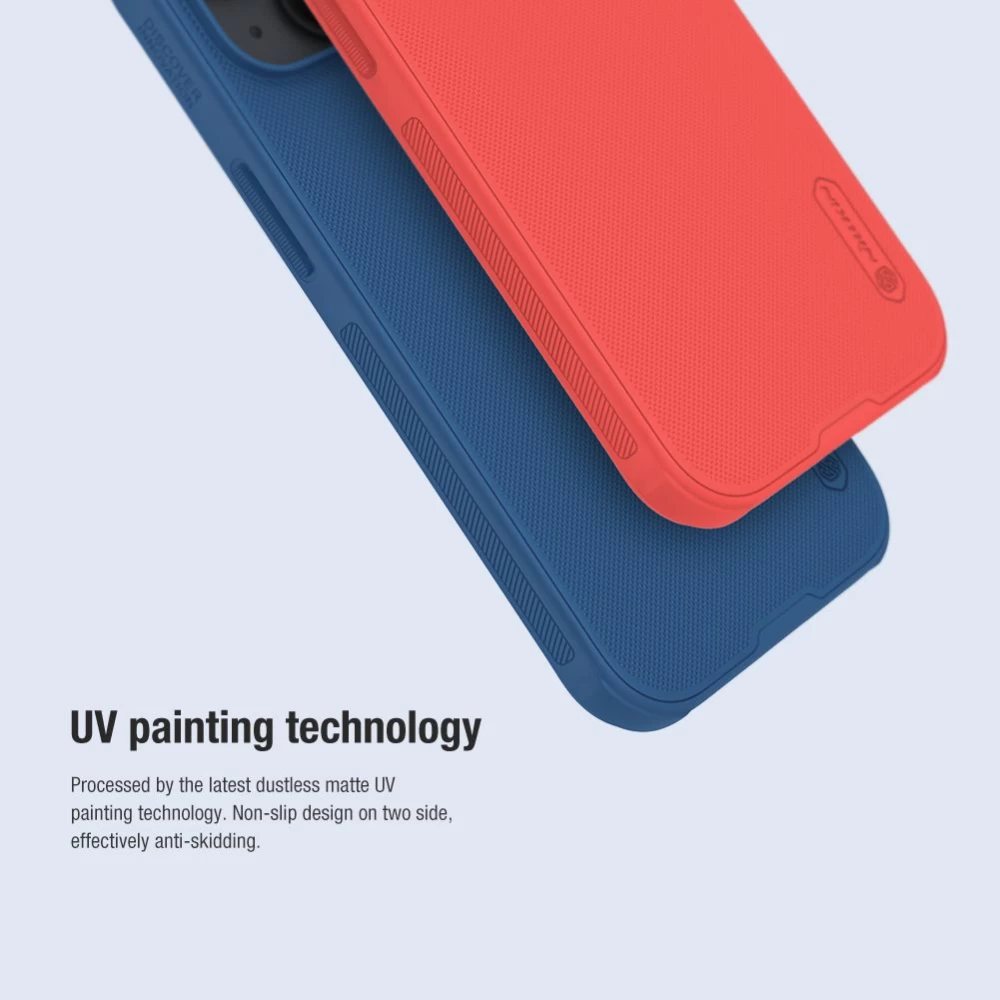 Apple iPhone 15 Plus vāciņš zils NILLKIN SUPER FROSTED SHIELD PRO