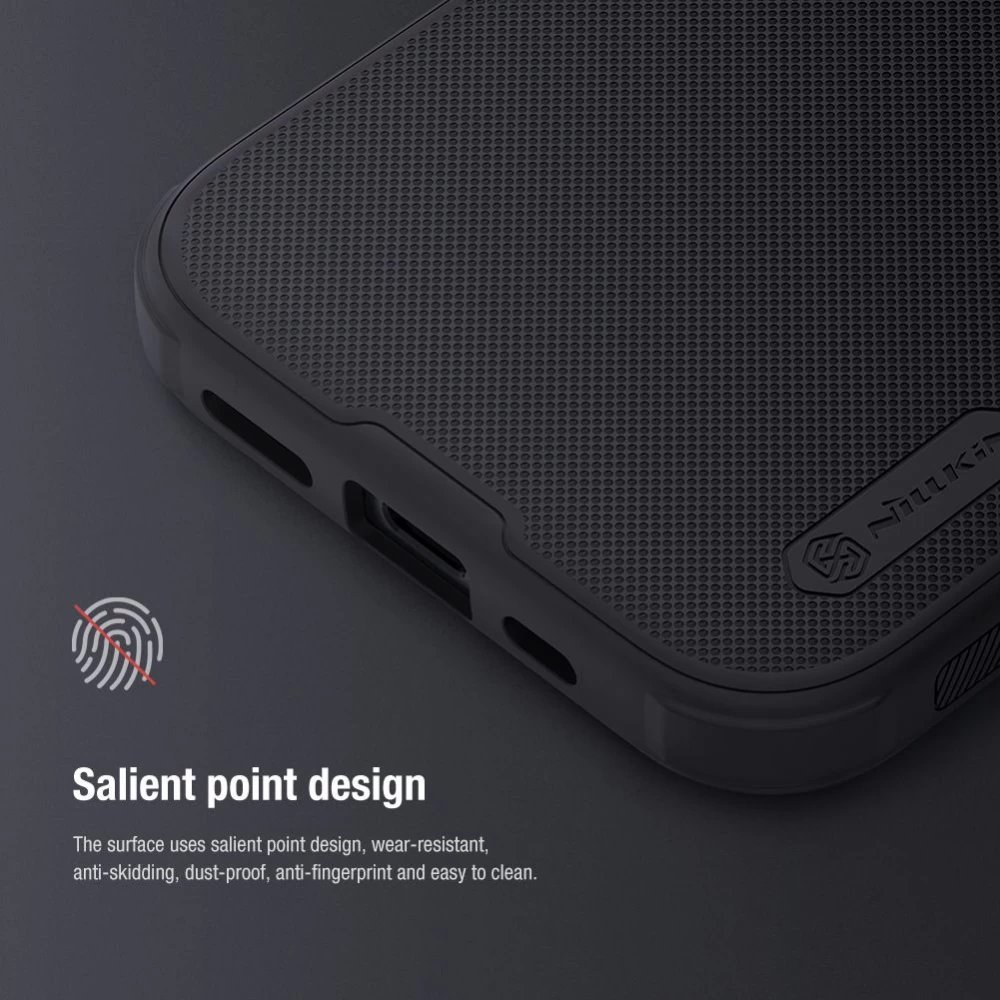 Apple iPhone 15 Plus vāciņš zils NILLKIN SUPER FROSTED SHIELD PRO