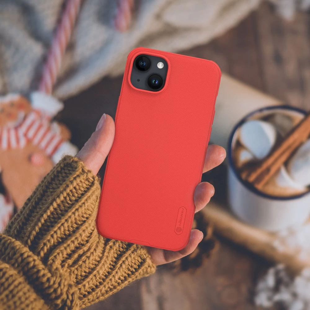 Apple iPhone 15 Plus vāciņš zils NILLKIN SUPER FROSTED SHIELD PRO