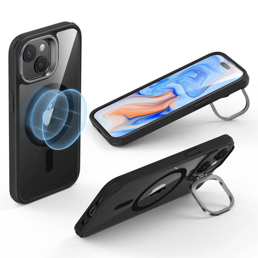 Apple iPhone 15 Plus vāciņš  ESR CLASSIC KICKSTAND HALOLOCK MAGSAFE