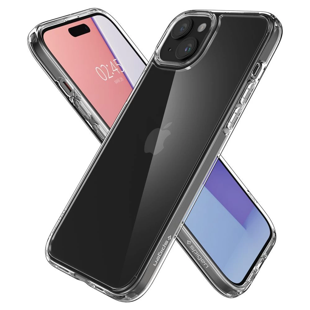 Apple iPhone 15 Plus vāciņš caurspīdīgs SPIGEN ULTRA HYBRID