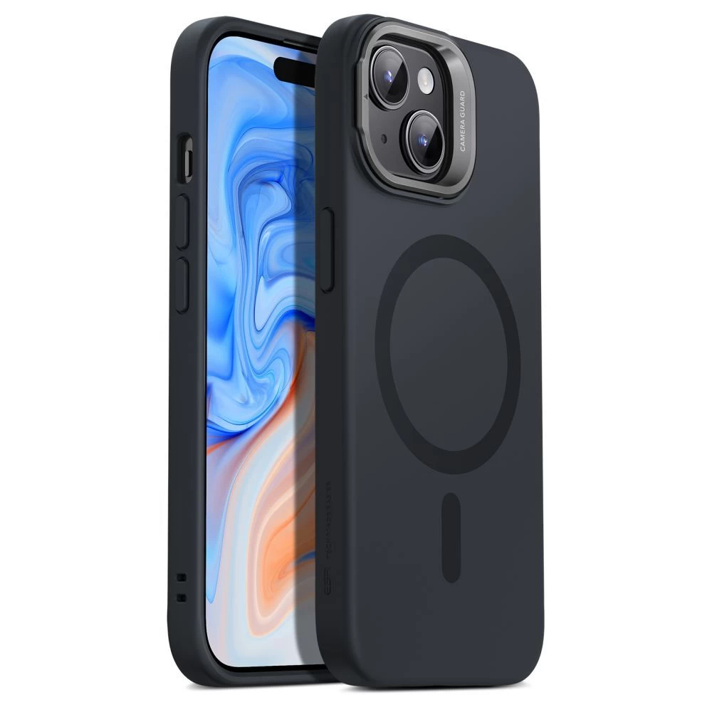 Apple iPhone 15 Plus vāciņš melns ESR CLOUD KICKSTAND HALOLOCK MAGSAFE
