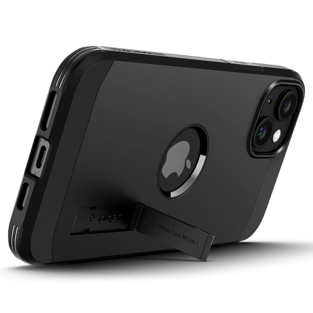 Apple iPhone 15 Plus vāciņš melns SPIGEN TOUGH ARMOR MAG MAGSAFE