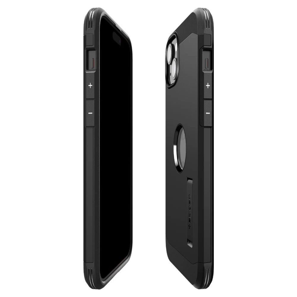 Apple iPhone 15 Plus vāciņš melns SPIGEN TOUGH ARMOR MAG MAGSAFE