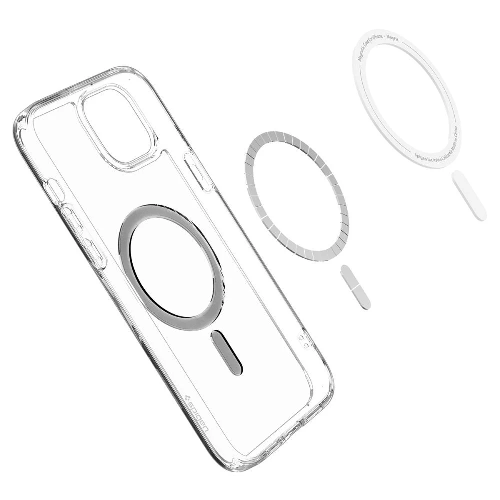 Apple iPhone 15 Plus vāciņš melns SPIGEN ULTRA HYBRID MAG MAGSAFE