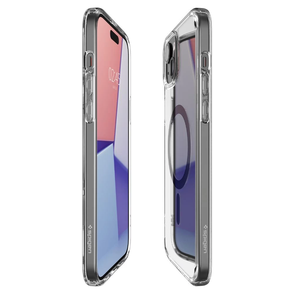 Apple iPhone 15 Plus vāciņš melns SPIGEN ULTRA HYBRID MAG MAGSAFE